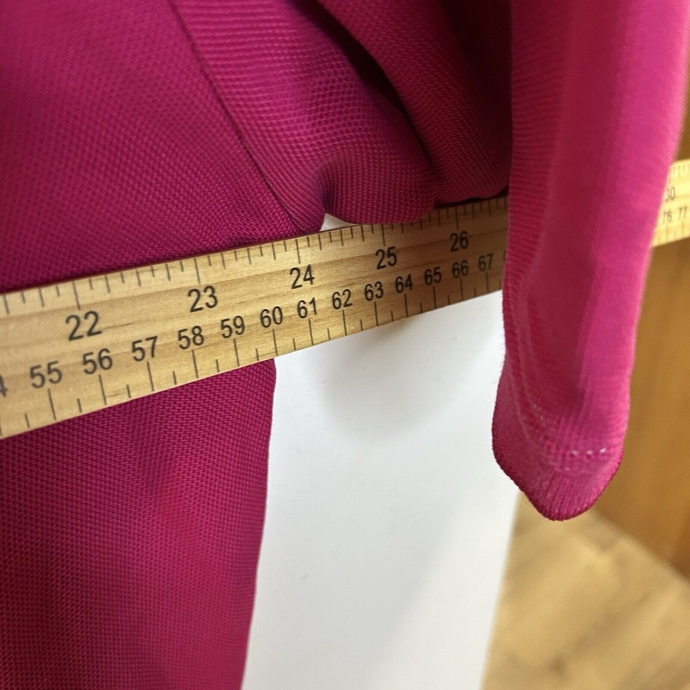 Tommy Bahama Men's Supima Polo Shirt XL Magenta Short Sleeve‎ - Picture 3 of 8